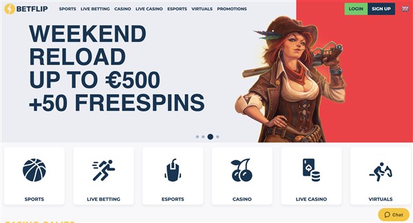 BetFlip คาสิโนประเทศไทยมีโบนัสการฝากเงิน 100% ฟรีสปิน และโบนัสคริปโตพิเศษสำหรับผู้เล่นสล็อต