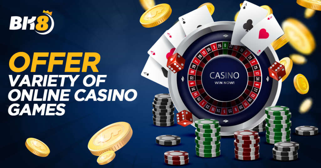 BK8 Casino ประเทศไทย มีโบนัสจำนวนมาก รวมถึงโบนัสฝากเงิน 100% และฟรีสปินสำหรับผู้เล่นสล็อต
